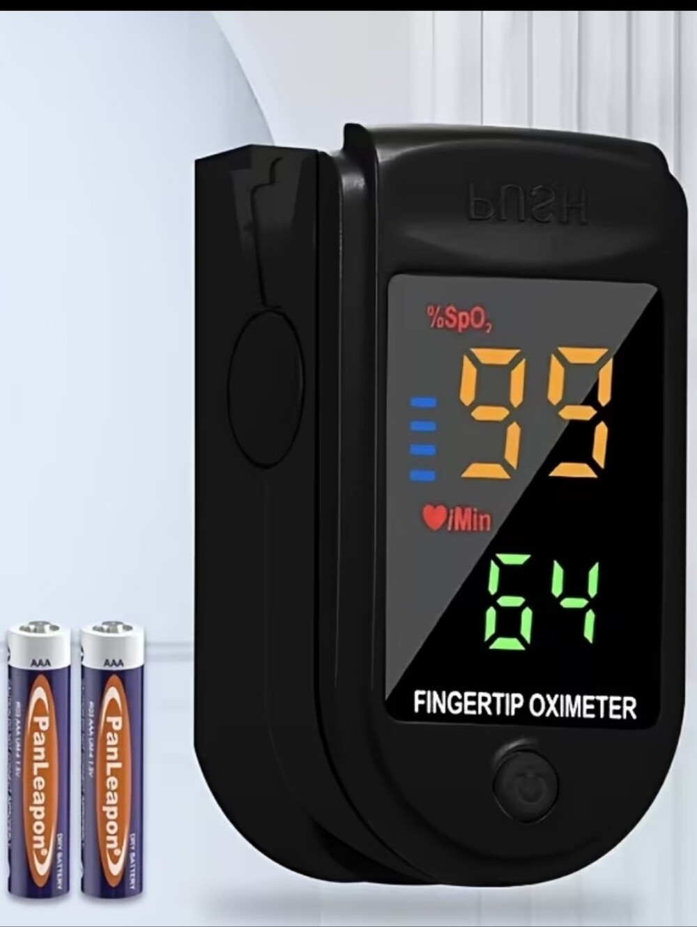 Fingertip Pulse Oximeter. NWT